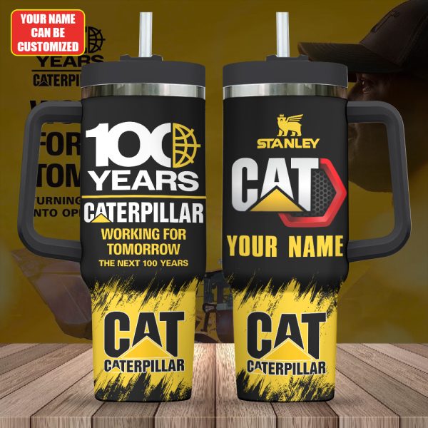 Personalized Caterpillar 40oz Stanley Tumbler - TANTN 11187