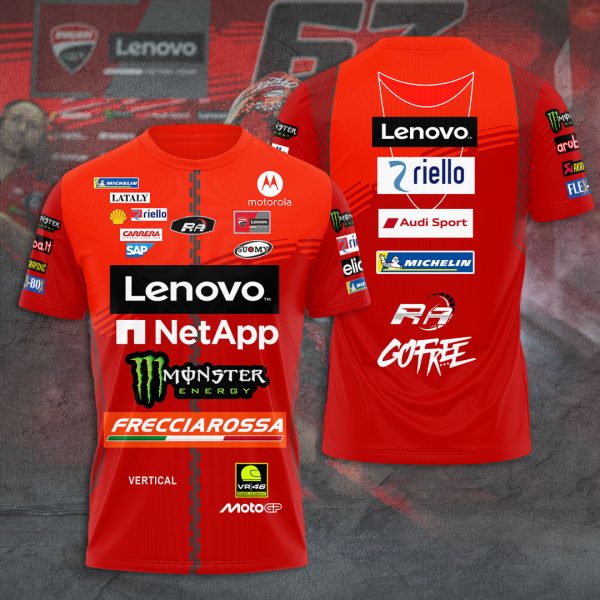 Ducati Lenovo Team x Francesco Bagnaia 3D Apparel - TANTN 11210