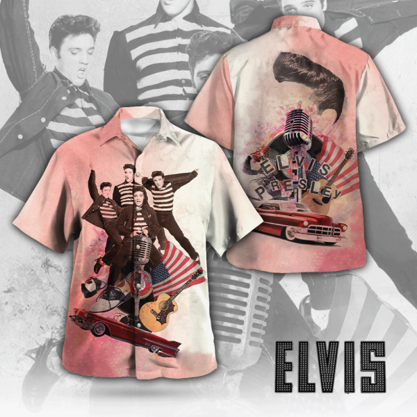 Elvis Presley 3D Hawaiian Shirt - GNE 2830