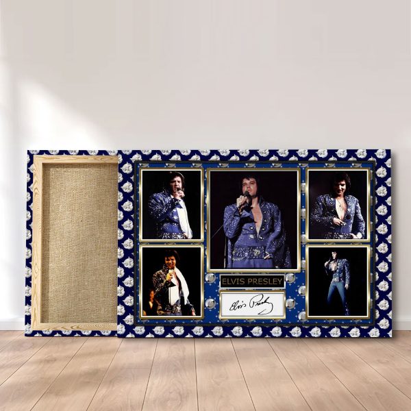 Elvis Presley Rectangle Canvas With Inner Frame - HOATT 8333