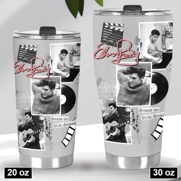 Personalized Elvis Presley Tumbler Cup - GNE 2779