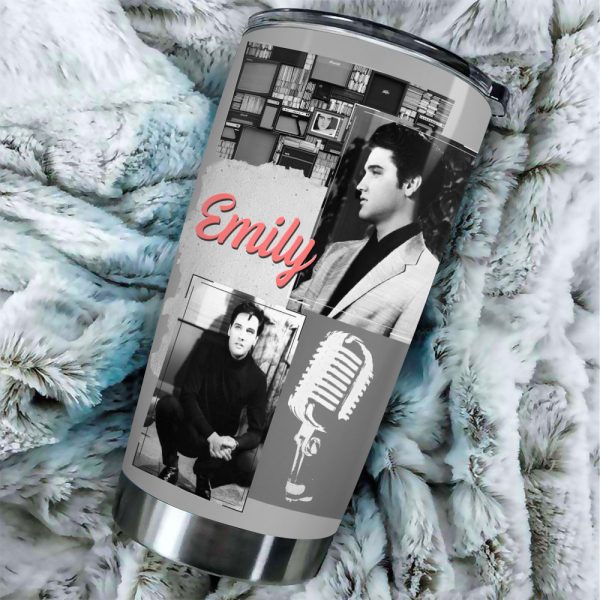 Personalized Elvis Presley Tumbler Cup - GNE 2779