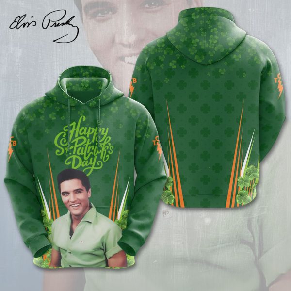 Elvis Presley x St. Patrick’s Day 3D Apparel - VANDH 4260