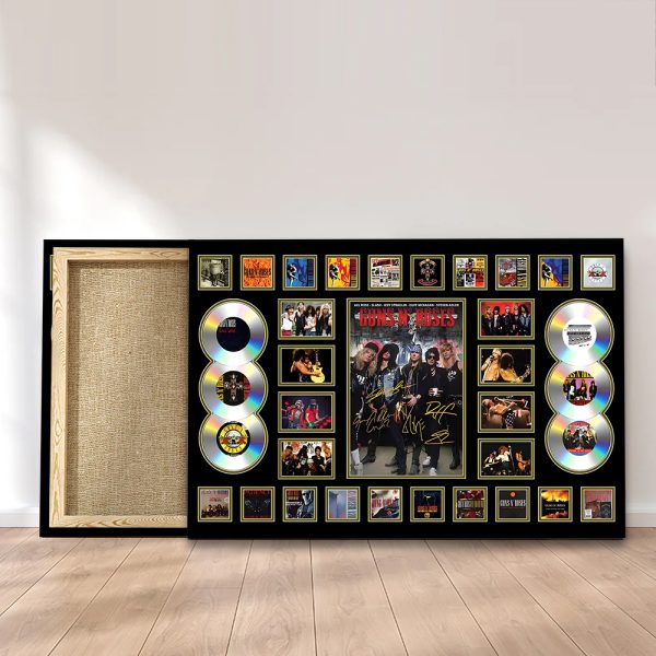 Guns N’ Roses Rectangle Canvas With Inner Frame - MAITM 10023
