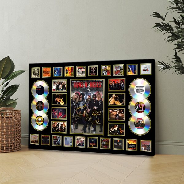 Guns N’ Roses Rectangle Canvas With Inner Frame - MAITM 10023