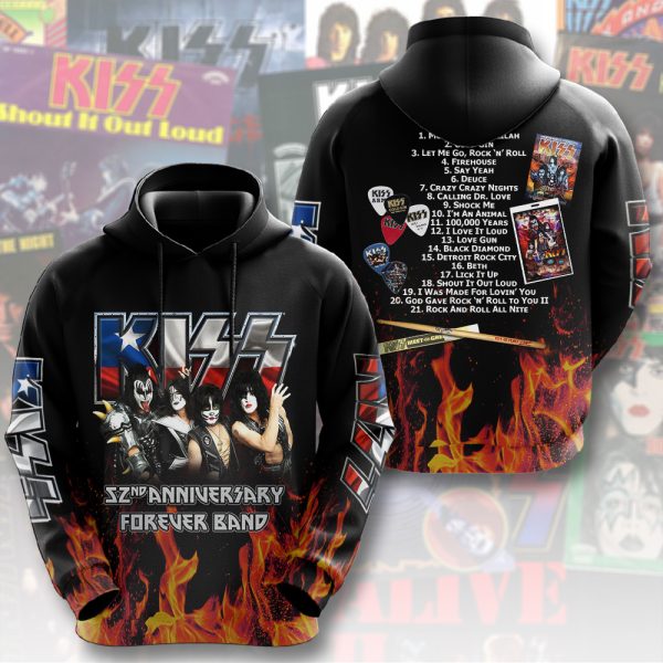 Kiss Band 3D Apparel - GNE NEW58