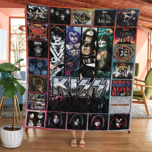 Kiss Band Quilt Blanket - GNE 2831