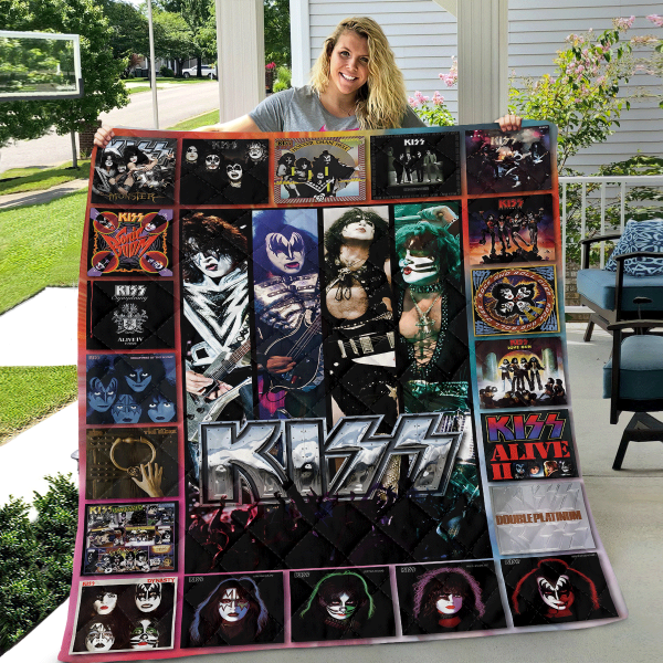 Kiss Band Quilt Blanket - GNE 2831