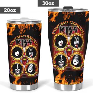 Kiss Band Tumbler Cup - GNE NEW67