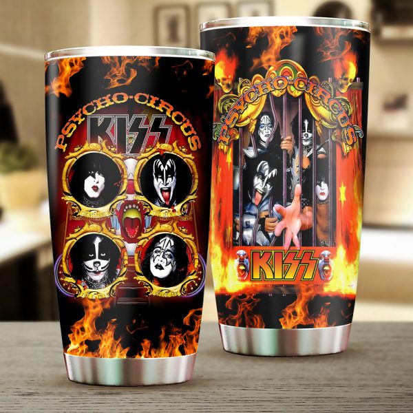 Kiss Band Tumbler Cup - GNE NEW67