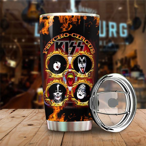 Kiss Band Tumbler Cup - GNE NEW67