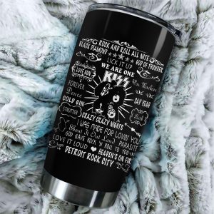 Kiss Band Tumbler Cup - GNE NEW81