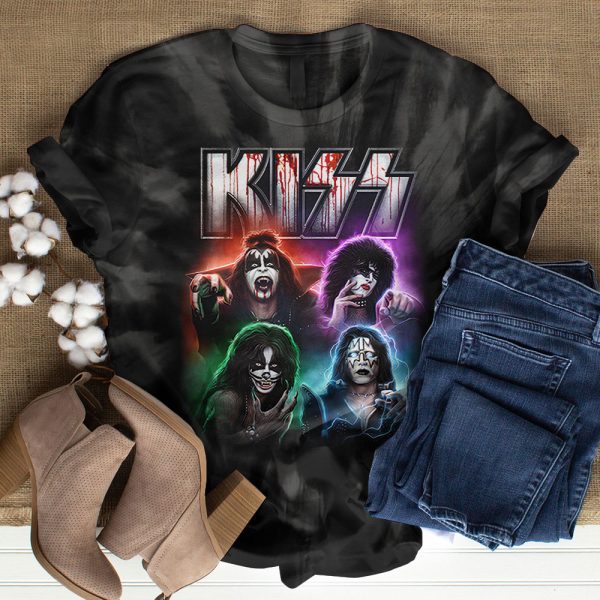 Kiss Band 3D T-Shirt – GNE 2802