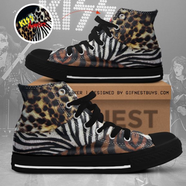 Kiss Band High Top Canvas Shoes - GNE 2799