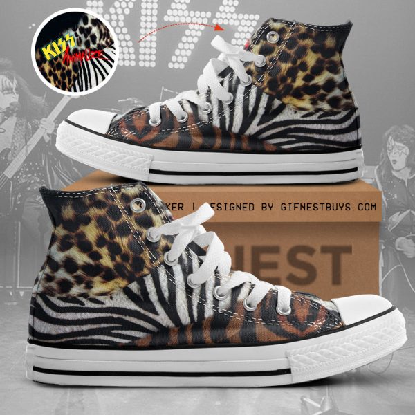 Kiss Band High Top Canvas Shoes - GNE 2799