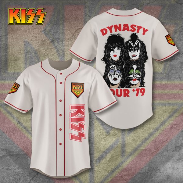 Kiss Band Baseball Jersey - GNE 2803