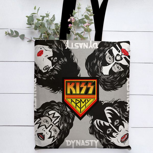 Kiss Band Tote Bag - GNE 2805