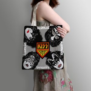 Kiss Band Tote Bag - GNE 2805