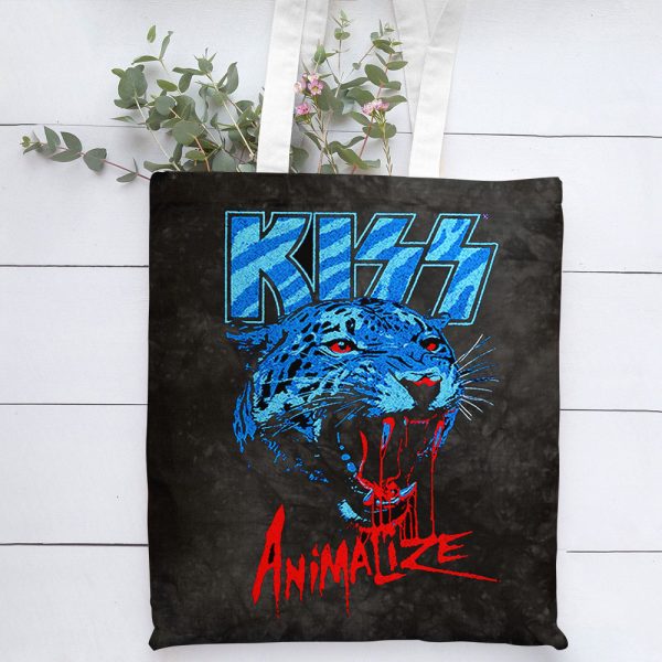 Kiss Band Tote Bag - GNE 2806