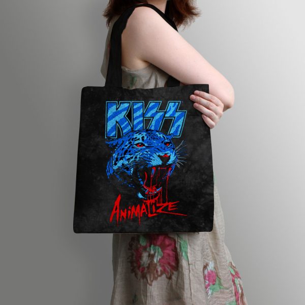 Kiss Band Tote Bag - GNE 2806
