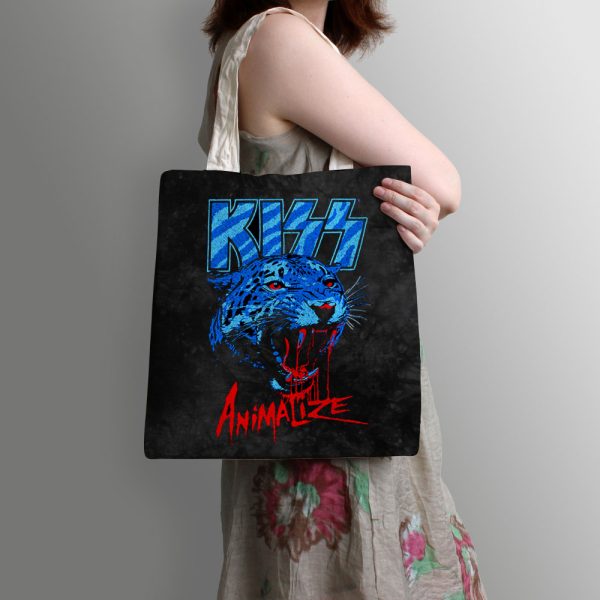 Kiss Band Tote Bag - GNE 2806