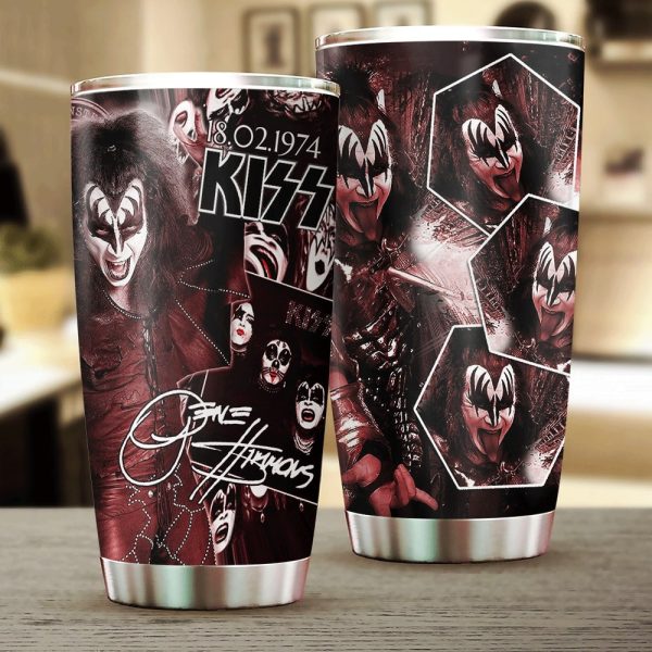 Kiss Band Tumbler Cup - GNE NEW73