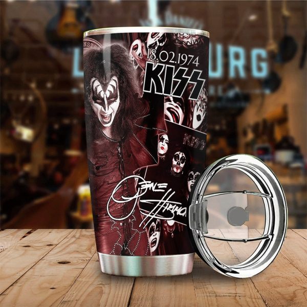 Kiss Band Tumbler Cup - GNE NEW73