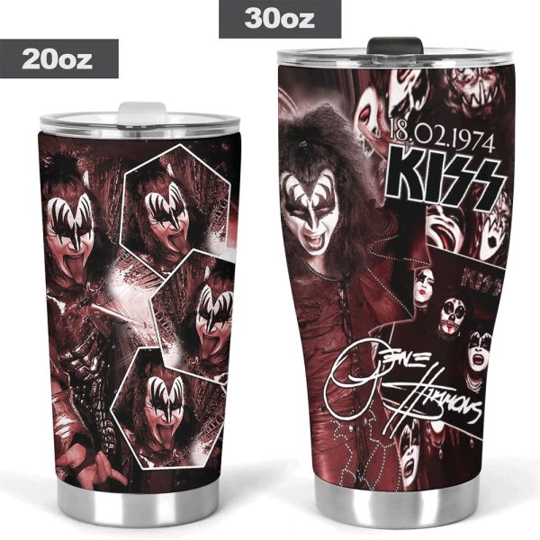 Kiss Band Tumbler Cup - GNE NEW73