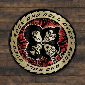 Kiss Band Foldable Round Rug - MAITM9819