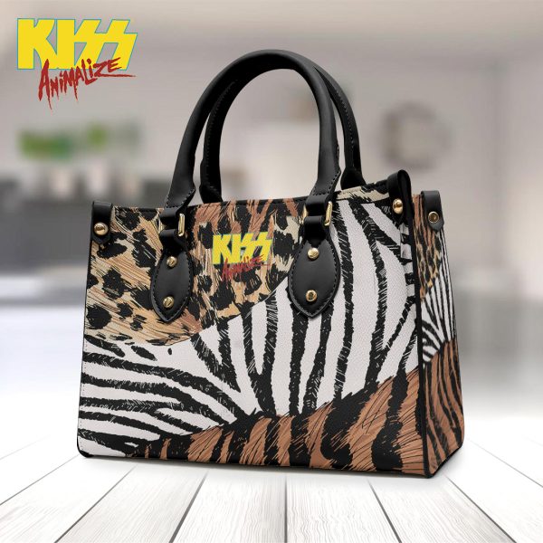 Kiss Band Leather HandBag - GNE 2789