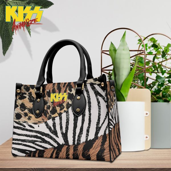 Kiss Band Leather HandBag - GNE 2789