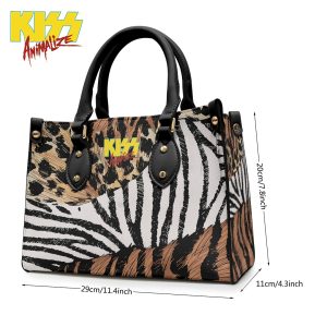 Kiss Band Leather HandBag - GNE 2789