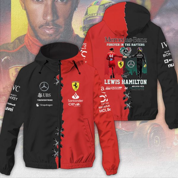Lewis Hamilton 3D Windbreaker Jacket - MAITM 10060