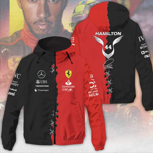 Lewis Hamilton 3D Windbreaker Jacket - MAITM 9797