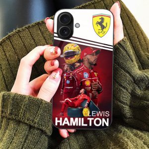 Scuderia Ferrari x Lewis Hamilton Phone Case - HOATT 8186
