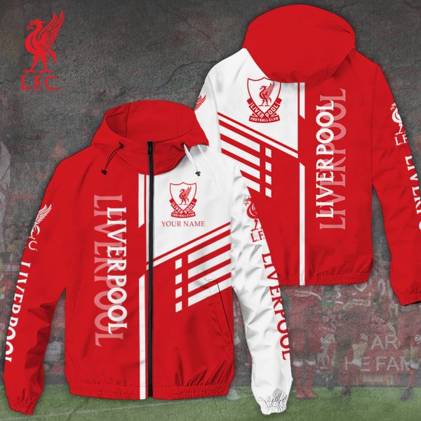 Liverpool FC 3D Windbreaker Jacket - TANTN 11184