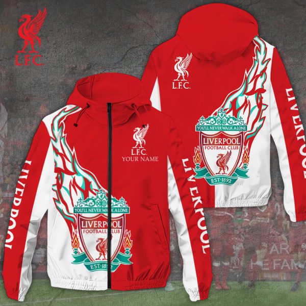 Liverpool FC 3D Windbreaker Jacket - TANTN 11186