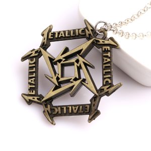 MET Band Retro Alloy Pendant Necklace - MAITM DROP050
