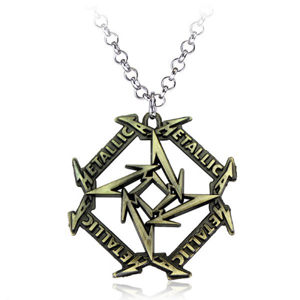 MET Band Retro Alloy Pendant Necklace - MAITM DROP050