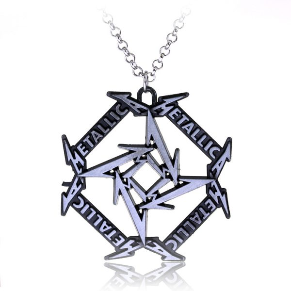 MET Band Retro Alloy Pendant Necklace - MAITM DROP050