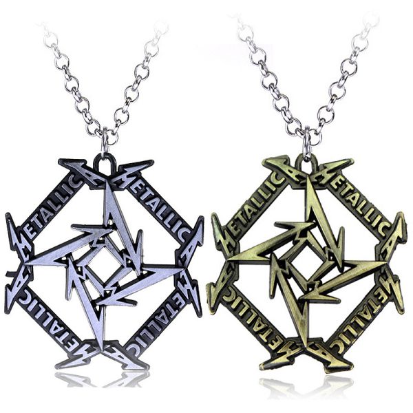 MET Band Retro Alloy Pendant Necklace - MAITM DROP050
