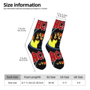 Rock Music 3D High Crew Socks - MAITM DROP036