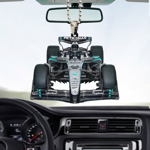 Mercedes-AMG Petronas F1 Custom Shape 2-sided Acrylic Car Ornament – TANTN 11143