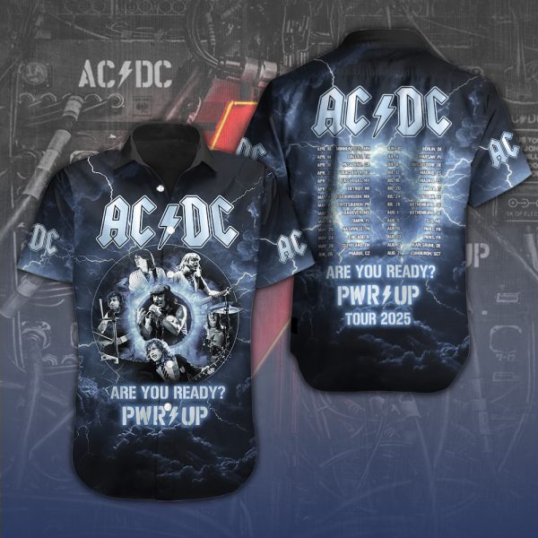 Rock Music Short Sleeve Dress Shirt – NGHIAVT 1665.1