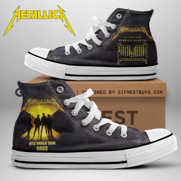 MET Band High Top Canvas Shoes - NGHIAVT 1711
