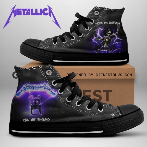 MET Band High Top Canvas Shoes - NGHIAVT 1722