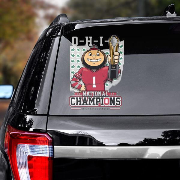 Ohio State Buckeyes Football 3D Decal – TANTN 11108