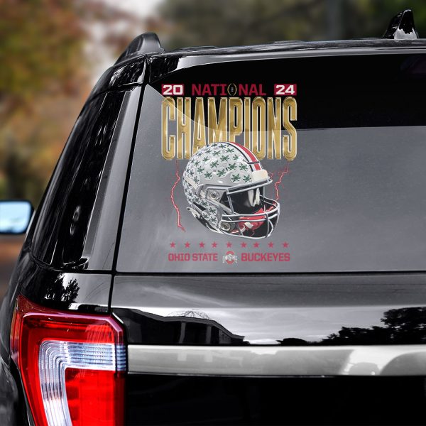 Ohio State Buckeyes Football 3D Decal – TANTN 11109