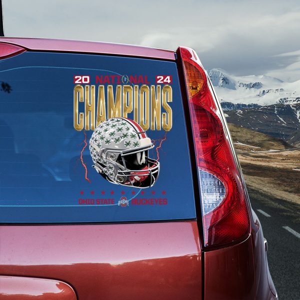 Ohio State Buckeyes Football 3D Decal – TANTN 11109