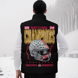 Ohio State Buckeyes Football 3D Down Vest - MAITM 9928